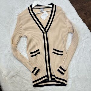 Y2K Cabi • Extra Long Striped Cardigan Tall